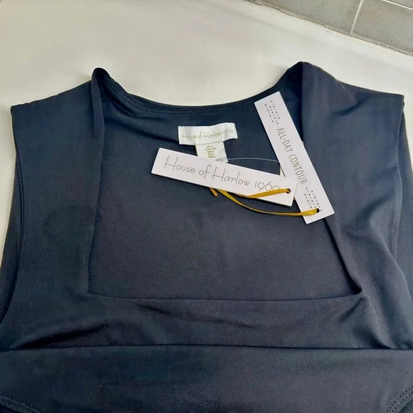 House of Harlow 1960 BLACK Bodysuit - Picture 2 of 6